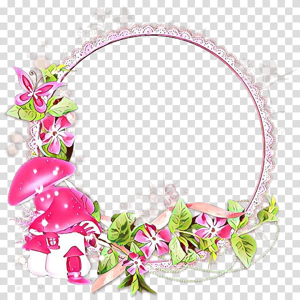 frame, Cartoon, Pink, Frame, Plant, Flower transparent background PNG clipart