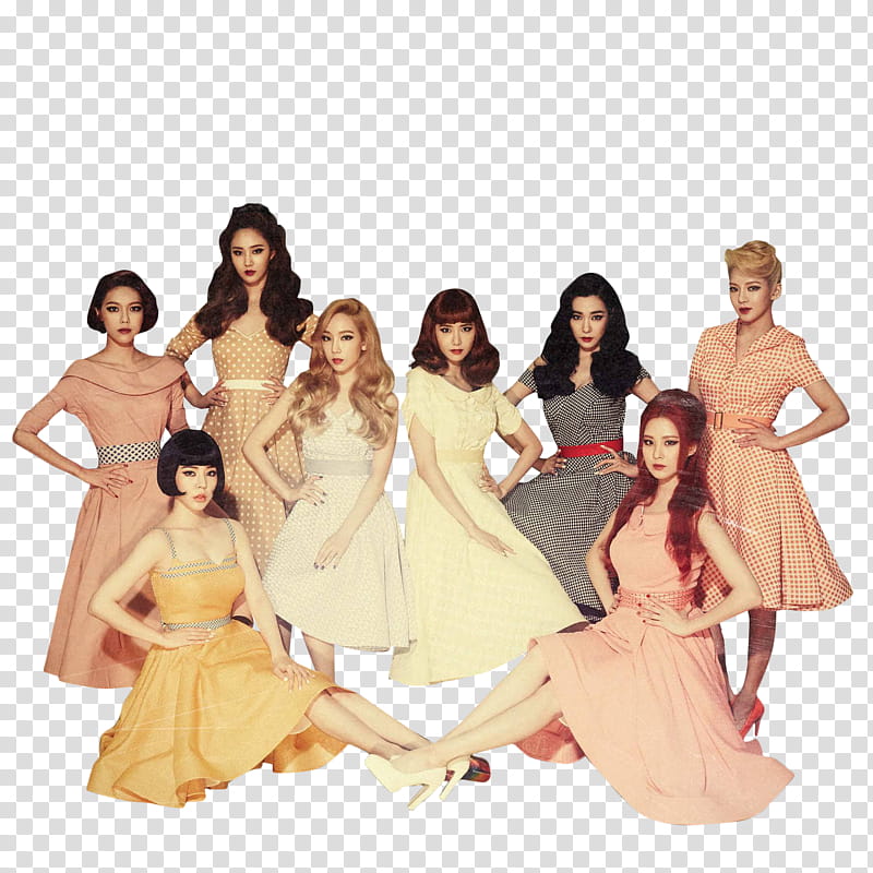 GIRLS GENERATION SNSD ,  transparent background PNG clipart
