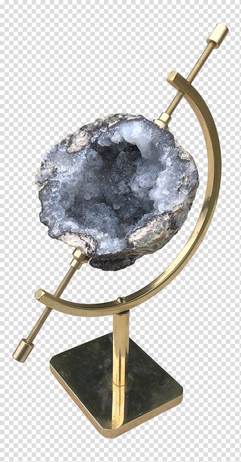 Gold, Crystal, Geode, Mineral, Display Stand, Sales, Brass, Solid transparent background PNG clipart