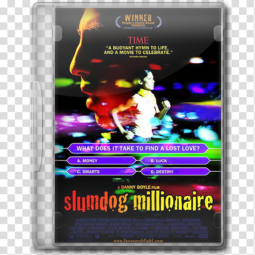 Movie DVD Icons , Slumdog Millionaire transparent background PNG clipart
