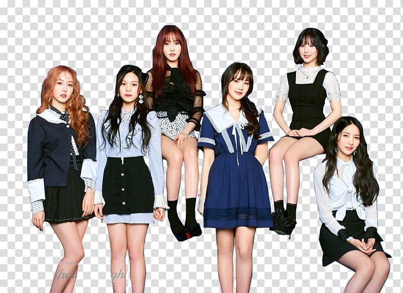 GFriend Time For The Moon Night, female Kpop group transparent background PNG clipart