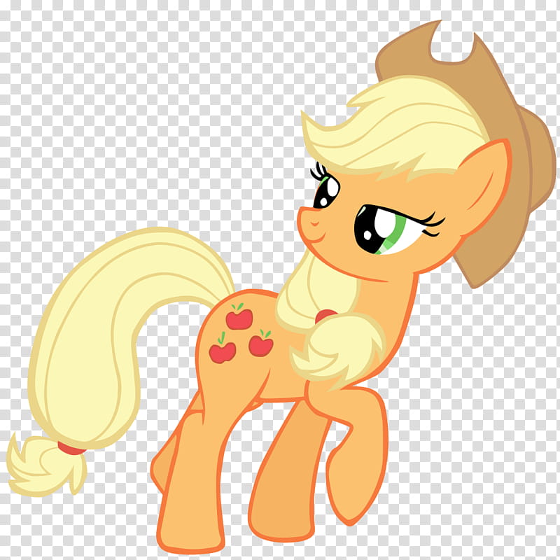 Apple Jack , My Little Pony character illustration transparent background PNG clipart