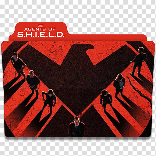 Marvel Agents of S H I E L D Folder Icon, Marvel's Agents of S.H.I.E.L.D. () transparent background PNG clipart