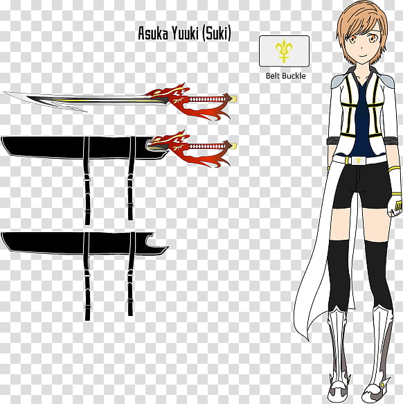 Sword Art Online OC: Asuka Yuuki (Suki) transparent background PNG clipart