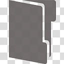 Flat GuiKit Beta, gray folder icon transparent background PNG clipart