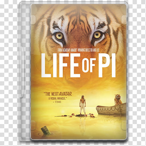 Movie Icon , Life of Pi, Life of Pi DVD case transparent background PNG clipart