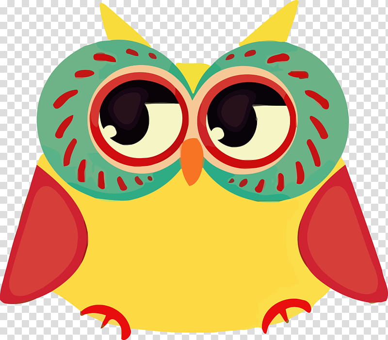 Orange, Cartoon Owl, Cute Owl, Yellow, Bird Of Prey, Pink transparent background PNG clipart