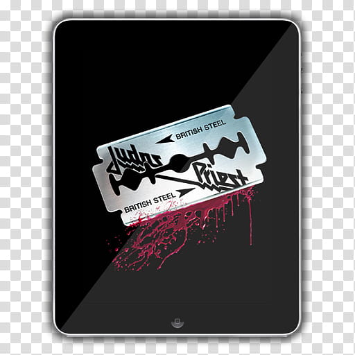 Music Icon , Judas Priest British Steel th Anniversary iPad_Portrait_x transparent background PNG clipart