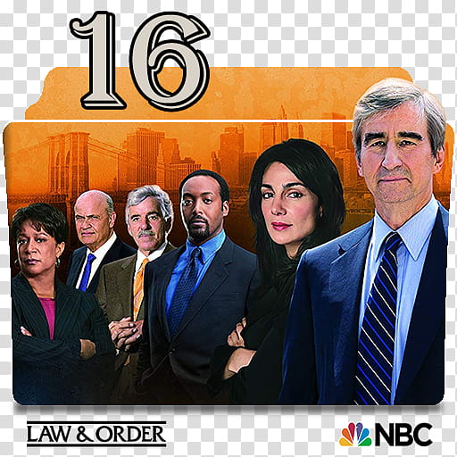 Law and Order TOS series and season folder icons, Law & Order TOS S ( transparent background PNG clipart