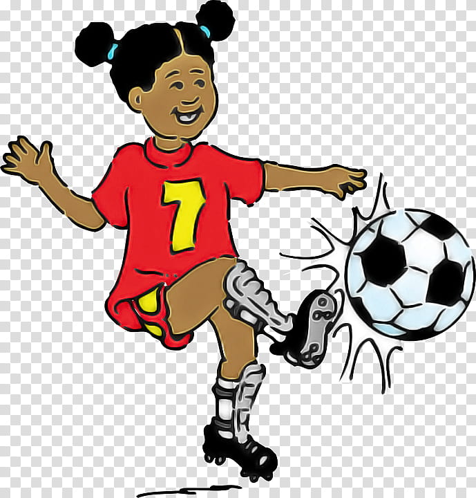 Soccer ball, Football, Soccer Kick, Cartoon, Playing Sports, Throwing A Ball, Football Player transparent background PNG clipart