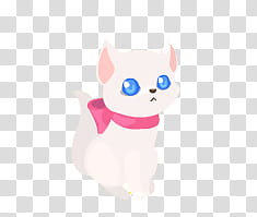 Peluches s, white dog with pink collar art transparent background PNG clipart