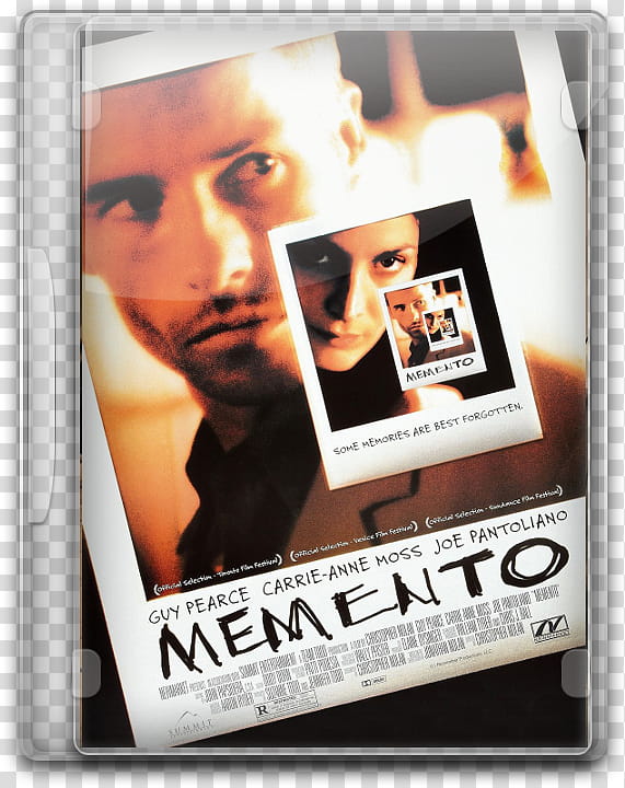 My DVD Folder Movie , memento transparent background PNG clipart
