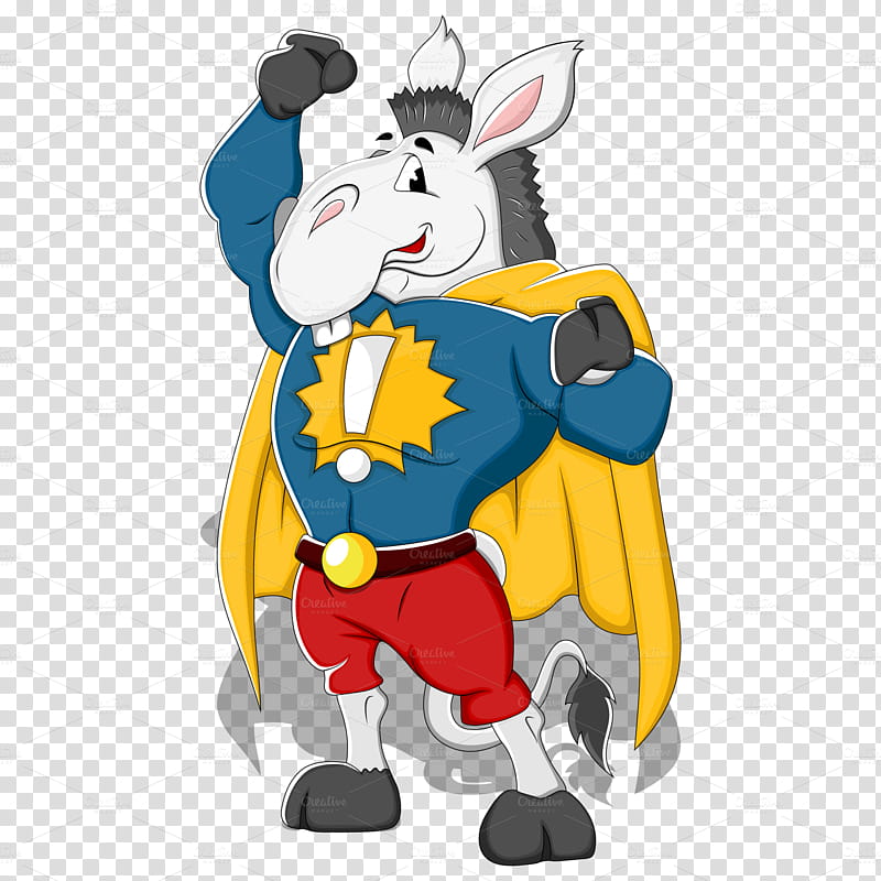 Donkey, Cartoon, Animation, Mascot, Costume Design, Gesture, Style transparent background PNG clipart