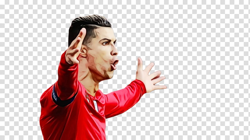 Cristiano Ronaldo, Portuguese Footballer, Fifa, Sport, Microphone, Thumb, Shoulder, Gesture transparent background PNG clipart