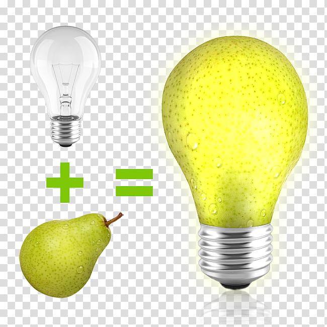 Light Bulb, Academy Of Nutrition And Dietetics, Dietitian, Lighting, Incandescent Light Bulb, Green, Yellow, Compact Fluorescent Lamp transparent background PNG clipart