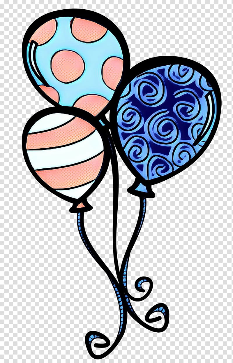 party balloons clipart black and white fish