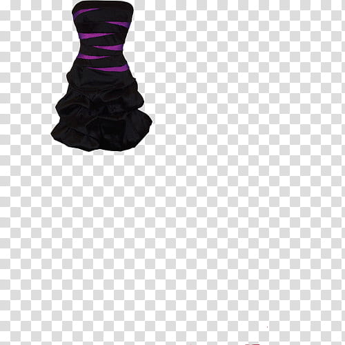 Clothes, black and purple dress transparent background PNG clipart