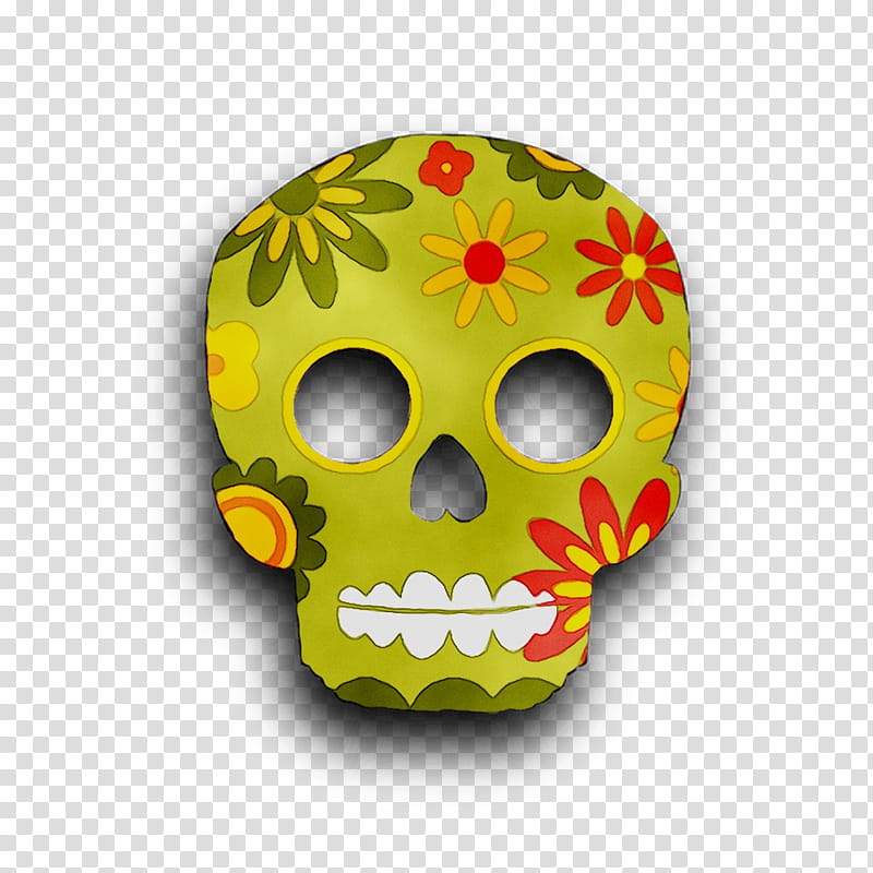 Skull, Yellow, Bone transparent background PNG clipart