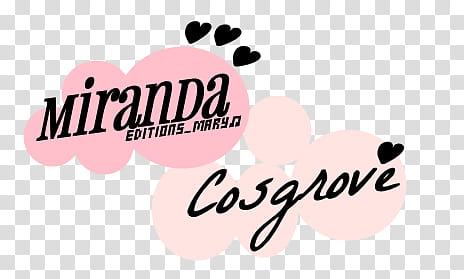 Texto de Miranda Cosgrove transparent background PNG clipart