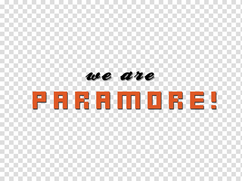 Paramore transparent background PNG clipart