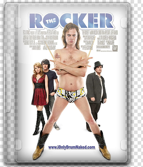 The Rocker  DVD Case Icon transparent background PNG clipart