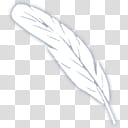 feather for mac icons , feather-white transparent background PNG clipart