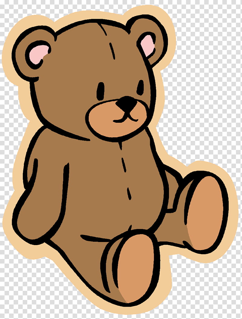 Teddy bear, Cartoon, Animal Figure, Toy, Sticker, Brown Bear transparent background PNG clipart