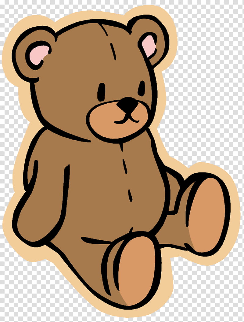 bear PNG transparent image download, size: 620x752px