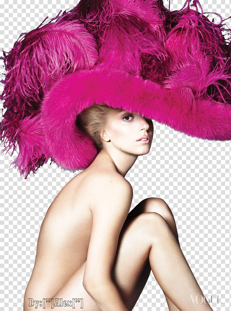 Lady Gaga Vogue September transparent background PNG clipart