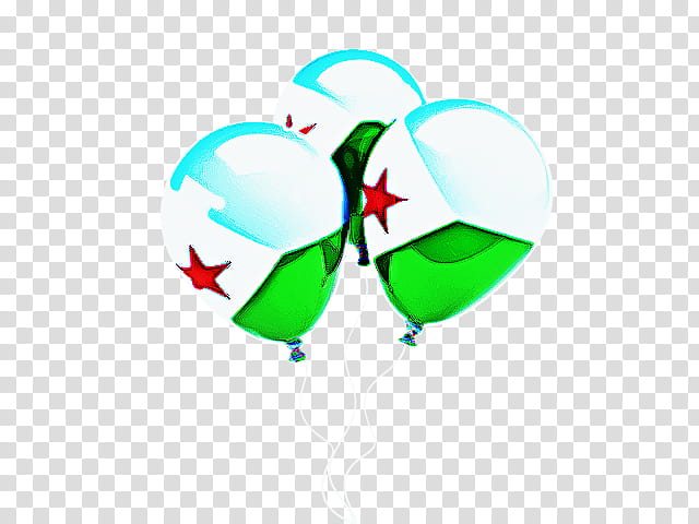 Balloon, Djibouti, Text, Green, Flag Of Djibouti, Logo, Computer, Plant transparent background PNG clipart
