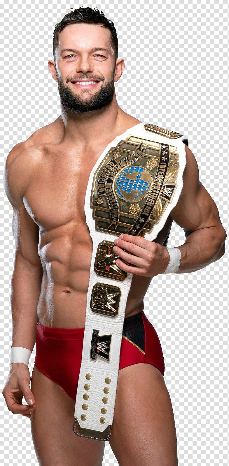 Finn Balor NEW Intercontinental Champion  transparent background PNG clipart