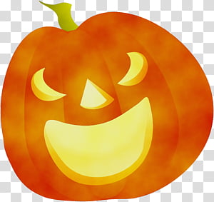Halloween Food, Watercolor, Paint, Wet Ink, Jackolantern, Pumpkin, Halloween 
, Halloween Pumpkins transparent background PNG clipart thumbnail