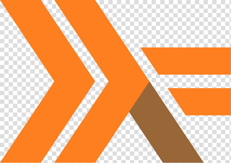 Graphic, Logo, Angle, Thought, Haskell, Orange, Text, Line transparent background PNG clipart