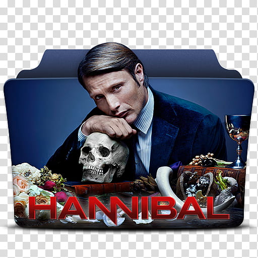 TV Series Folder Icons PACK , Hannibal transparent background PNG clipart