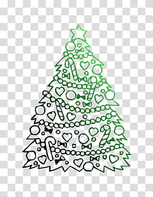 Christmas Tree Line Drawing, Coloring Book, Christmas Day, Christmas Coloring Pages, Santa Claus, Christmas Ornament, Child, Christmas Decoration transparent background PNG clipart thumbnail