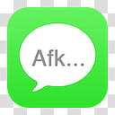 iOS  Adium Icon, idle transparent background PNG clipart