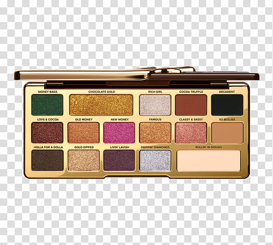Gold Bar, Too Faced Chocolate Gold Eye Shadow Palette, Too Faced Cosmetics Llc, Too Faced Chocolate Bar, Huda Beauty 18color Eyeshadow Palette, Too Faced Cocoa Contour, Too Faced Sweet Peach, Bobbi Brown Metallic Eye Shadow transparent background PNG clipart