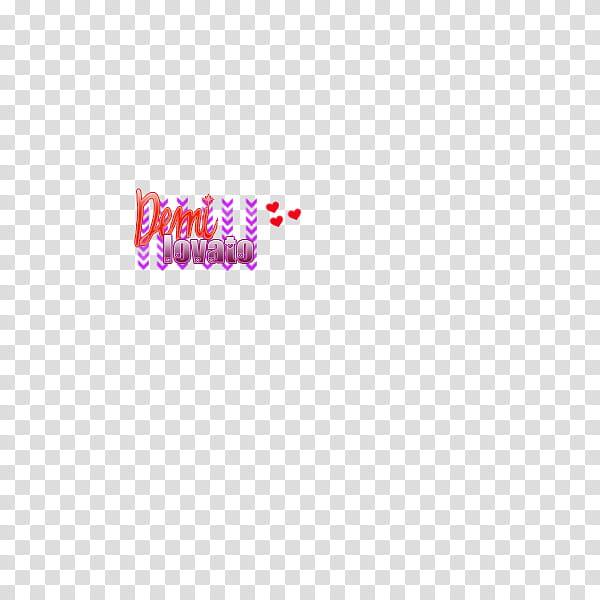 Demi lovato text transparent background PNG clipart