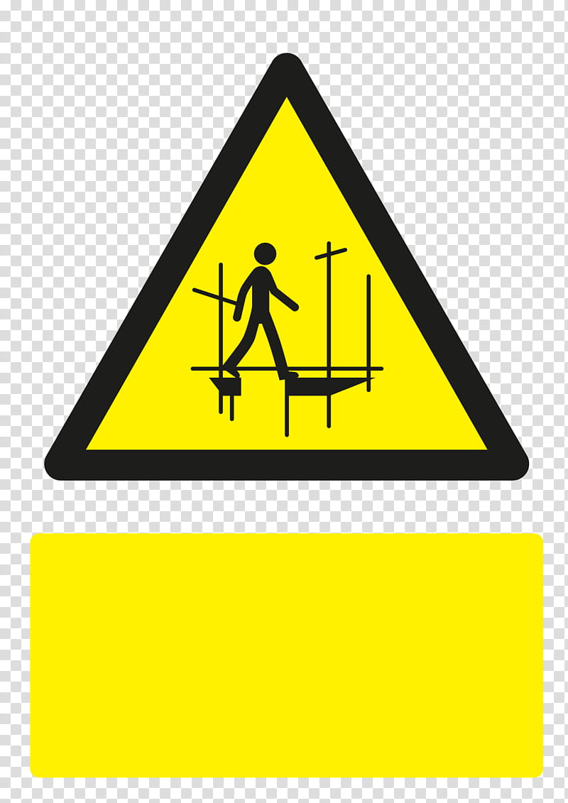 Road, Sign, Warning Sign, Scaffolding, Construction, Hazard Symbol, Traffic Sign, Safety transparent background PNG clipart