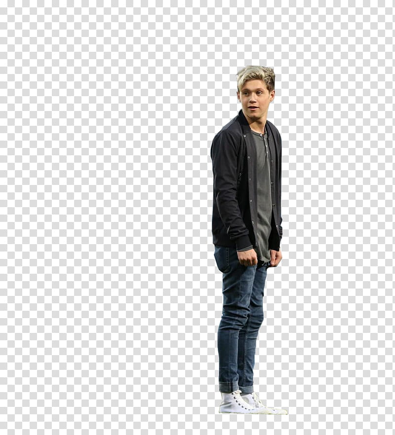 Niall Horan, man in jacket standing transparent background PNG clipart