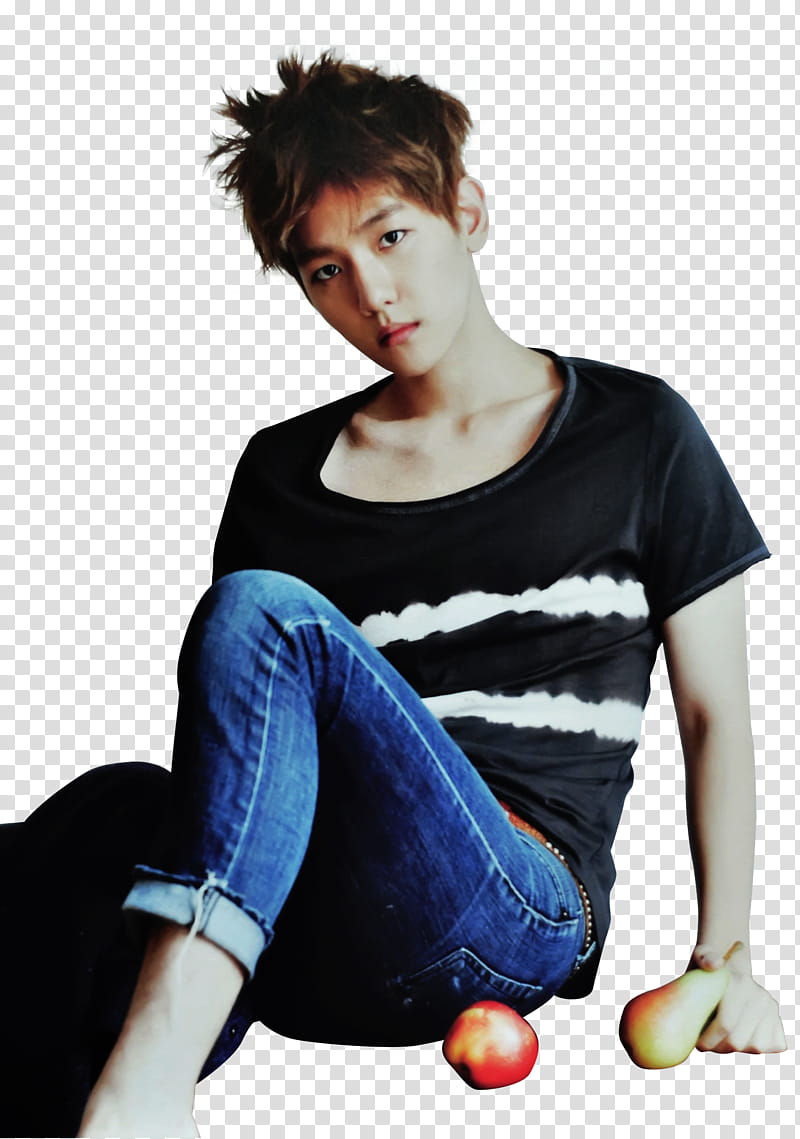 EXO st official book Baekhyun transparent background PNG clipart