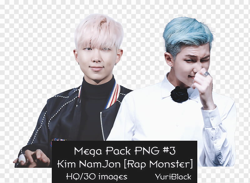 Rap Monster BTS Aniversary, Kim Nam Jon transparent background PNG clipart