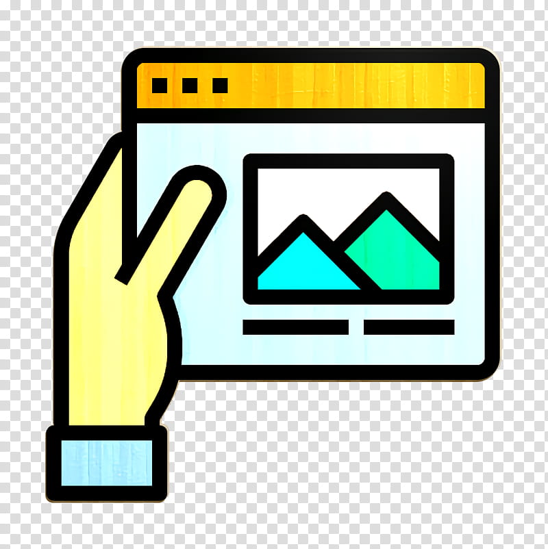Travel icon Type of Website icon Seo and web icon, Yellow, Line transparent background PNG clipart