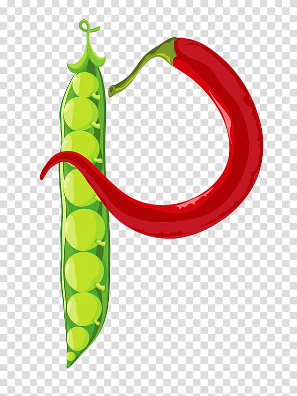 Alphabet, Vegetable, Letter, Chili Pepper, Fruit, N, Green, Tabasco Pepper transparent background PNG clipart