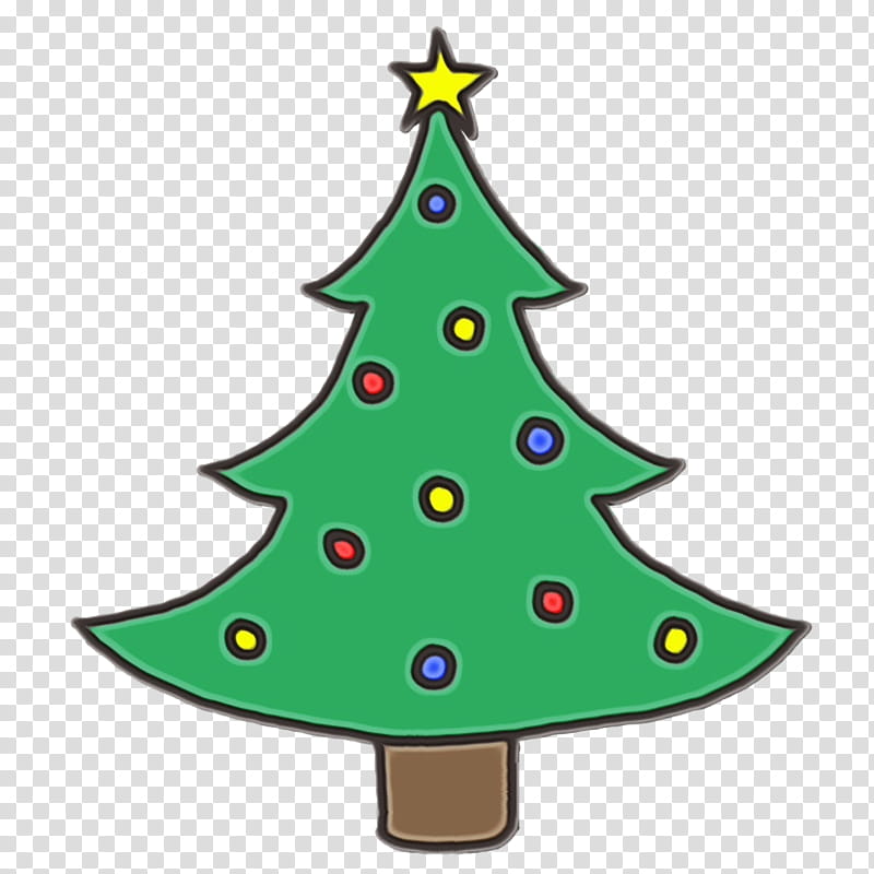 Christmas tree, Watercolor, Paint, Wet Ink, Oregon Pine, Christmas Decoration, Colorado Spruce, Christmas Ornament transparent background PNG clipart Christmas tree, Watercolor, Paint, Wet Ink, Oregon Pine, Christmas Decoration, Colorado Spruce, Christmas Ornament transparent background PNG clipart