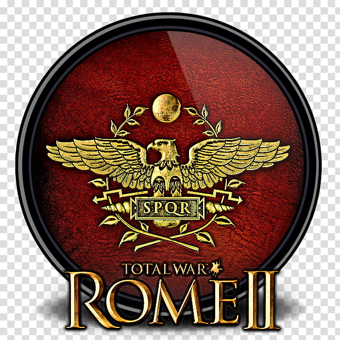 Total War ROME II v, Total War Rome II logo transparent background PNG clipart
