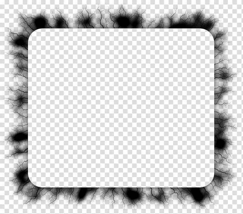 Electrify frames s, square black border transparent background PNG clipart
