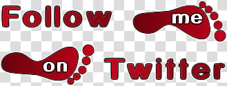 Follow Me On Twitter, Follow Me On Twitter  transparent background PNG clipart