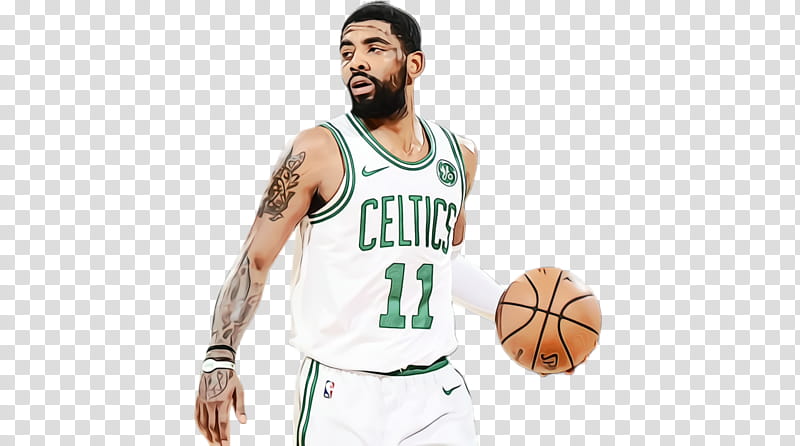 Basketball, Kyrie Irving, Nba Draft, Jersey, Boston Celtics, Tshirt, Shoulder, Outerwear transparent background PNG clipart