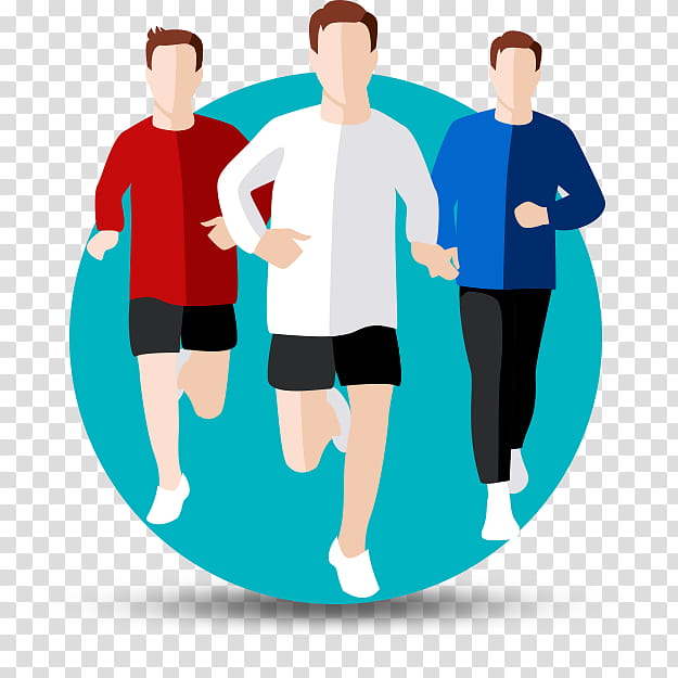 Group Of People, Tshirt, Running, Health, Human, Exercise, Sneakers, Shoulder transparent background PNG clipart